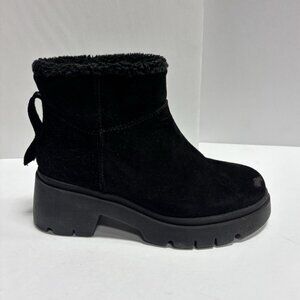 Steve Madden Women’s Hatcher, Black Ankle Bootie, Size 6.5 M